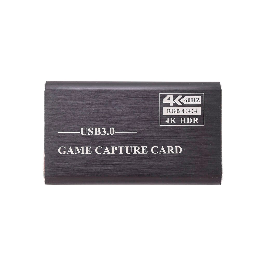 HDMI Video Capture Card 4K Screen Record USB3.0 1080P 60FPS Game Capture Device: C