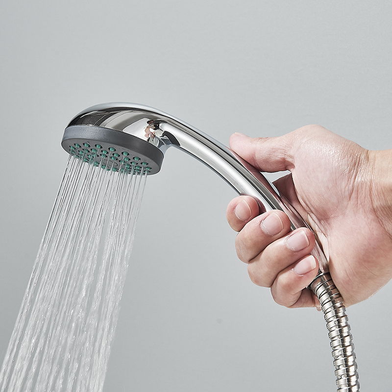 Chromen Badkuip Douchekraan Wandmontage Bad Mixer Lange Mond Tuit 360 Rotatie Badkuip Kraan Mengkraan Douche