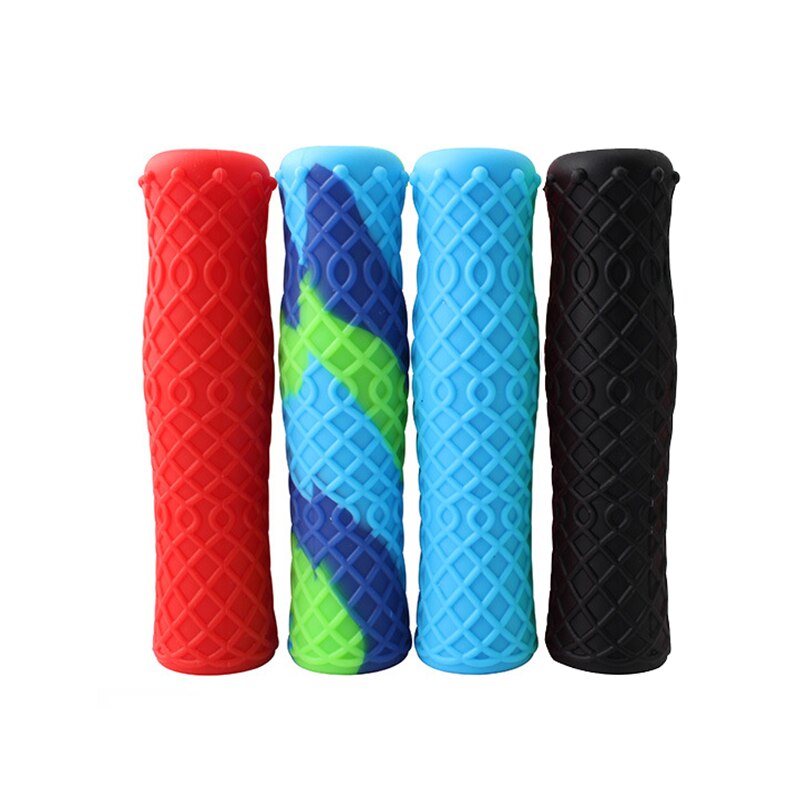 Fietsstuur Grip Cover Silicagel Antislip Demping Slijtvaste Fietsstuur Cover Voor Mountain Racefiets Opvouwbare