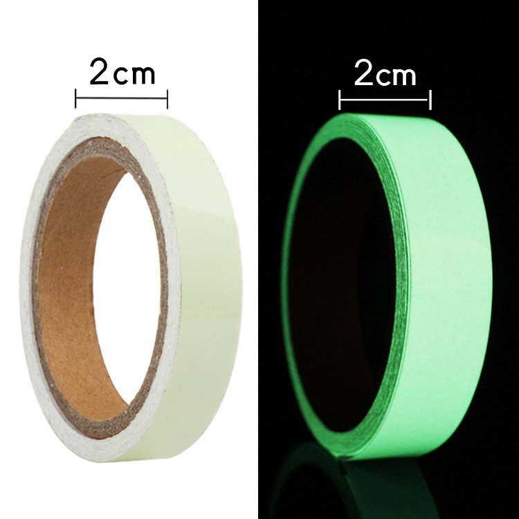 Luminous Tape 5M/3M Dark Green Self-adhesive Tape Night Vision Glow In Dark Safety Warning Security Stage Home Decoration Tapes: XL / Blue