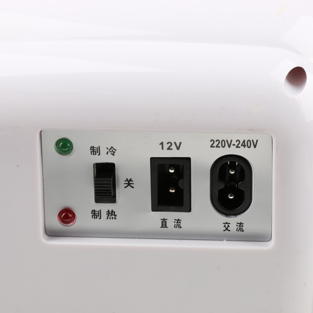 4L Portable Fridge Cool Warm Electric Refrigerator for Travel Camping Fishing Fits all 12V Vehicles, RV, Truck, Boat