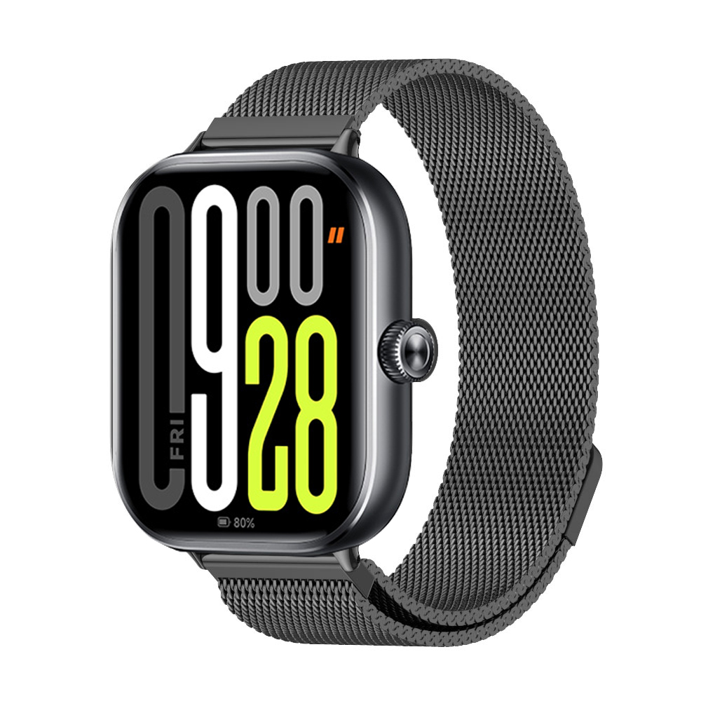 Magnetic Stainless Steel Strap for Redmi Watch 5 4 Milanese Loop Wristband for Xiaomi Mi Band 9 Pro/8 Pro Metal Bracelet Correa: GREEN BLUE / 14mm