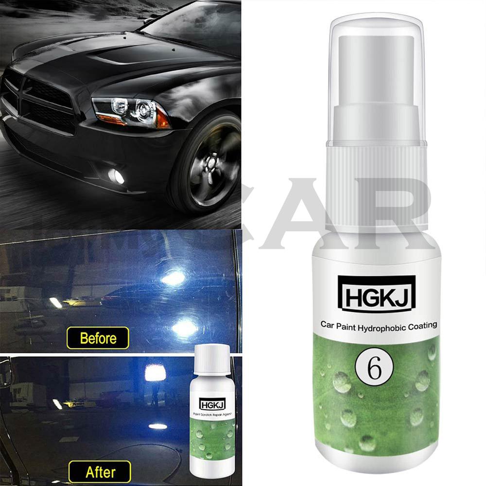 HGKJ-6 Hydrophobic Coating Anti Scratch Auto Paint Sealant Care Polishing Spot Rust Nano Ceramic Coating Car Care Paint Cleaner