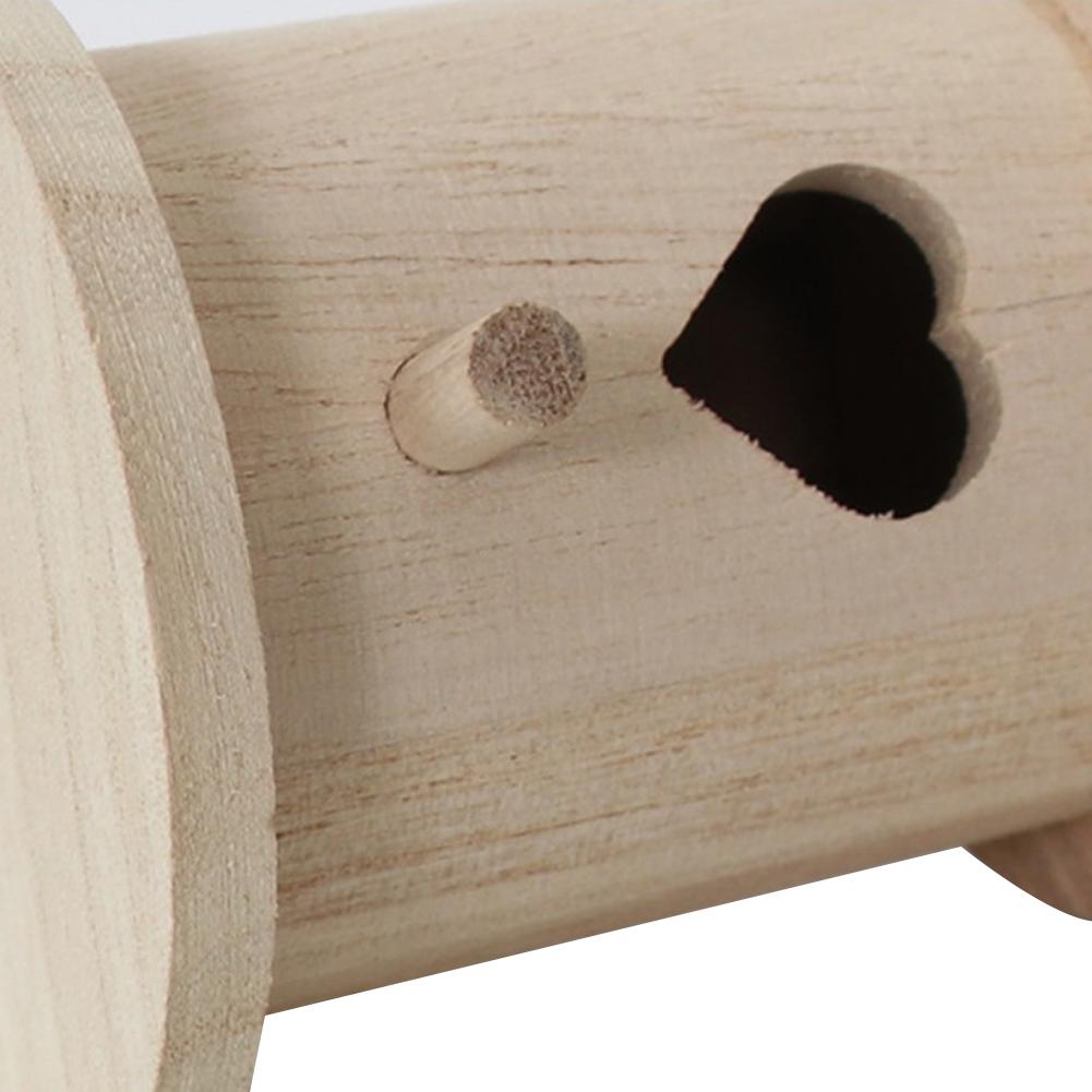 Casa de pájaros DIY para niños, Nido de Pájaro, comedero de pájaros colgante para exteriores, jardín, decoración del hogar # 4O