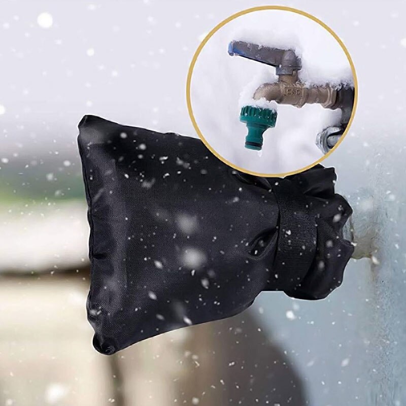 Reusable Faucet Covers Winter Saving Tap Antifreeze Protection Covers Outdoor Faucet Frost Protection Cover Saving Tap Covers