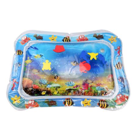 Baby Kinder Wasser Spielen Matte Spielzeug Aufblasbare PVC infant Bauch Zeit Playmat Kleinkind Aktivität Spielen Zentrum Wasser Matte: B