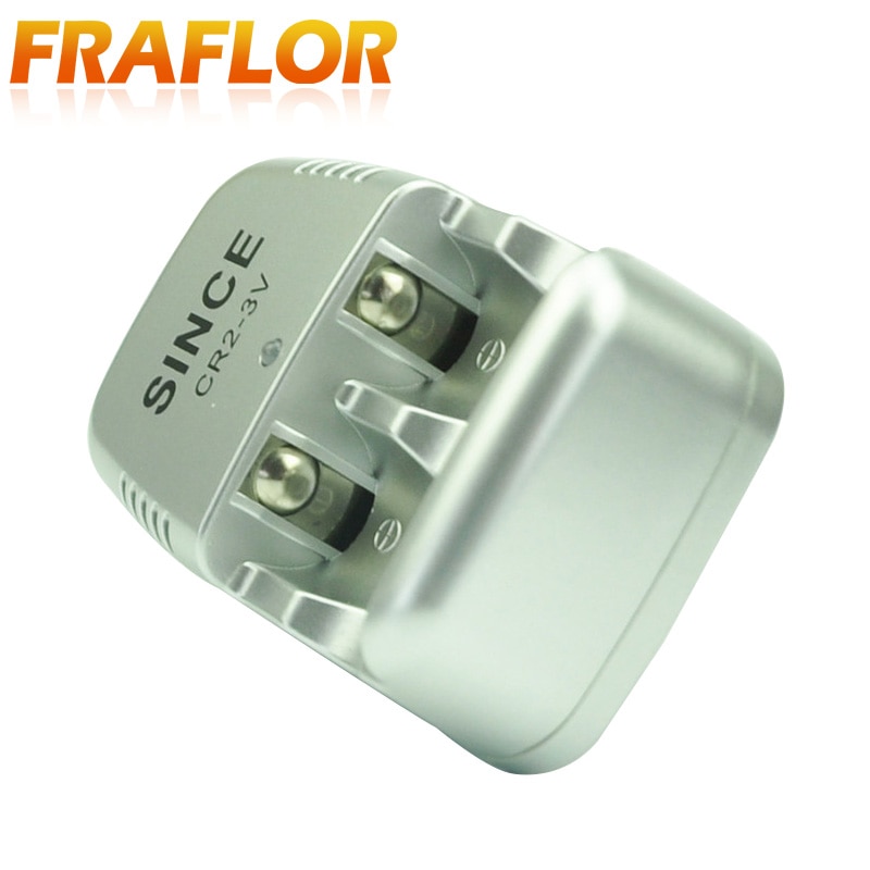 2 Stuks 3.0V CR2 Batterij 3V Li-Ion Oplaadbare Batterij Camera Batterijen + 1 Stuk CR2 Batterij Oplader Voor telescoop Camera