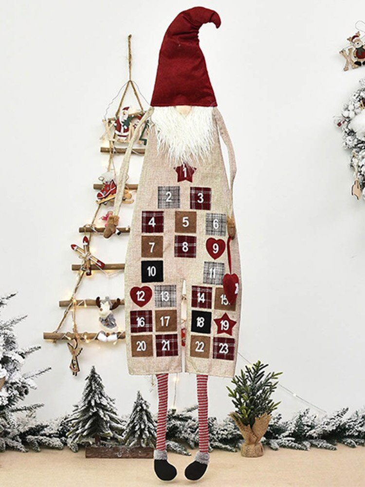 Felt DIY Christmas Tree Advent Calendar Birthday Advent Calendar Fabric Advent Calendar Year Decor