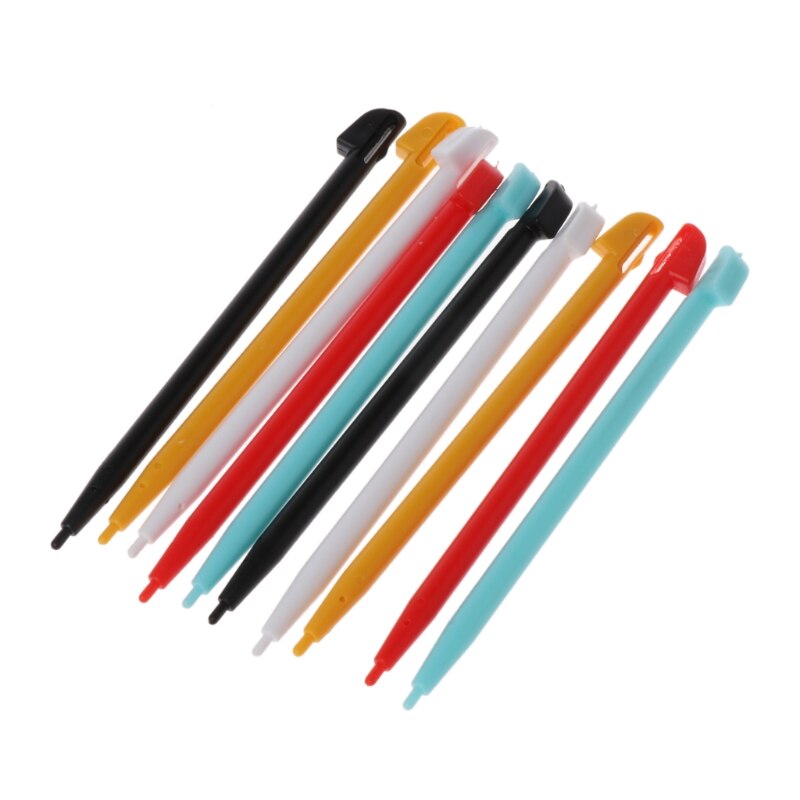 10Pcs Stijlvolle Color Touch Stylus Pen Voor Nintendo Wii U Wiiu Gamepad Console