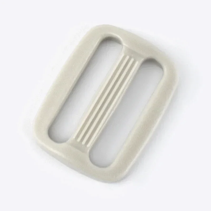 Boucles à anneau en plastique pour sac à dos, 20 pièces, 15/20/25mm, ceinture, fermoir coulissant Tri-Glide, sangle de sac, crochets de réglage, accessoire de couture: 8 # / Pistolet En Métal