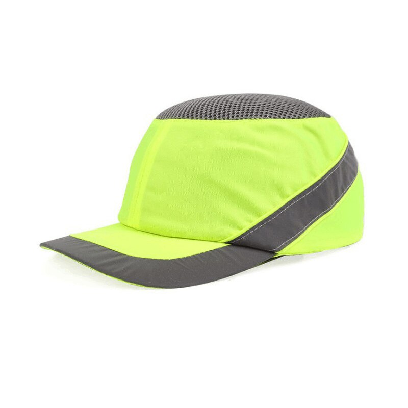 Safety Bump Cap Breathable Lightweight Head Protection Mechanic Labour Working Protective Helmet Construction Hard Hat: Fluorescent yellow