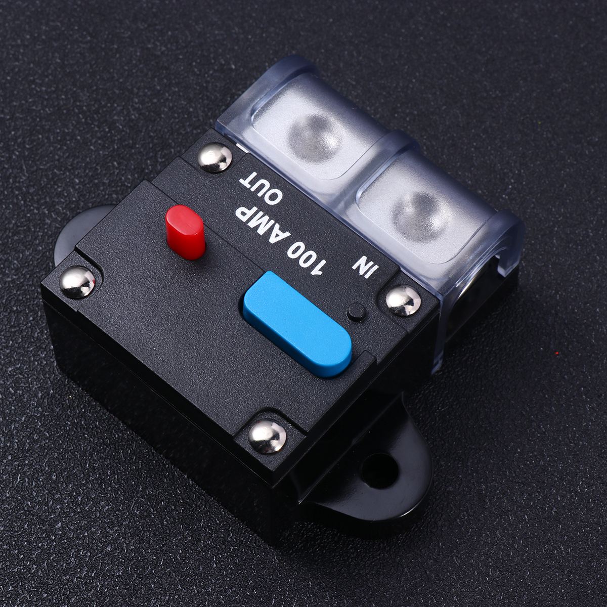 100A 200A 250A 300A Car Resettable Circuit Breaker Self-recovery Fuses for Cars Manual Reset Button Fuse Car Accessories