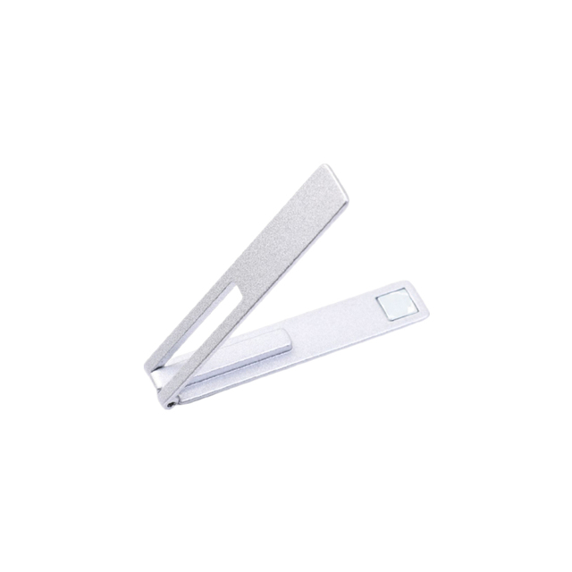 Ultra-thin Mini Metal Folding Mobile Phone Holder Stand for iPhone Samsung Xiaomi Invisible Portable Phone Kickstand Bracket: green