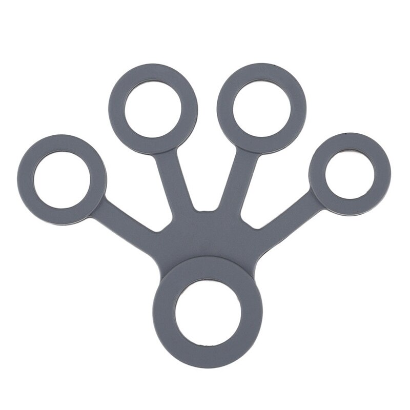 Finger Hand Grip Strengthener Silicone Hand Resistance Band Strength Trainer Fingers Exerciser ZJ55