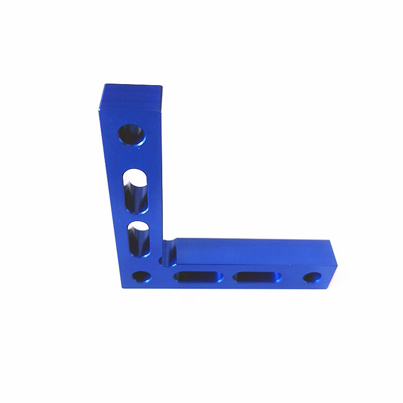90 Degree Precision Positioning L Squares Block 100x100mm Aluminum Alloy Right Angle Ruler Clamping Metric Height Gauge
