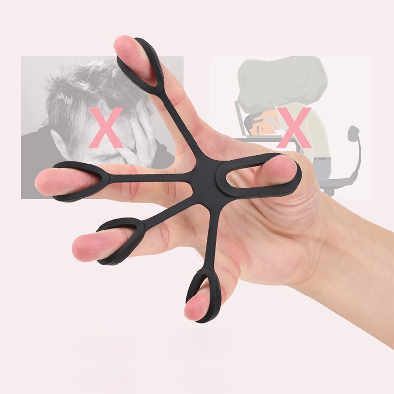 Decompressie Antistress Vinger Trainer Ring Training Vinger Zintuiglijke Speelgoed Voor Autisme Adhd Verhogen Focus Zintuiglijke