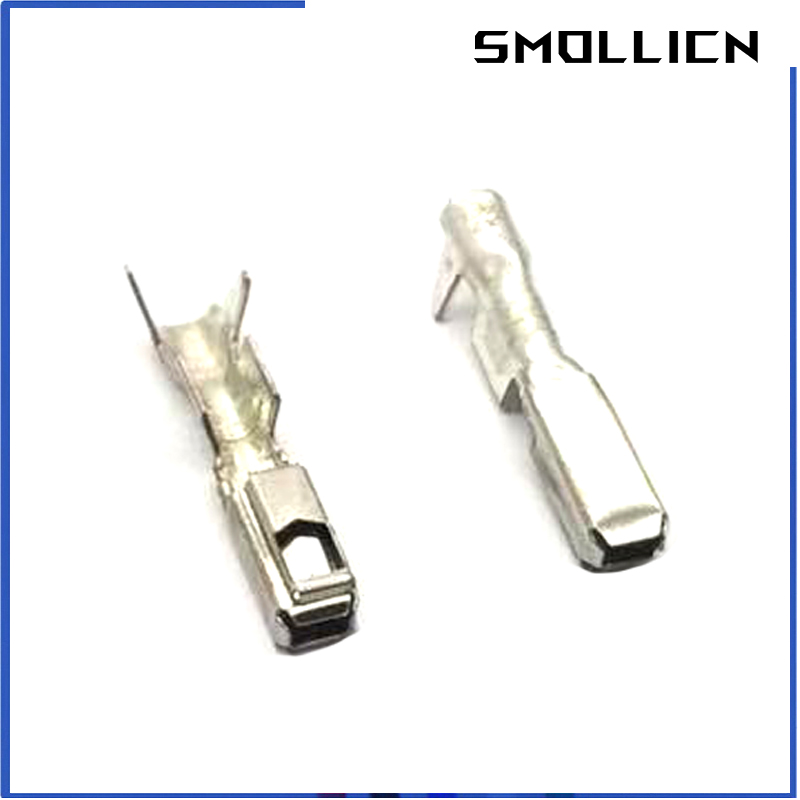 Auto Electrical Wire Loose Pin Brass Crimp Car Terminal For AMP TE Tyco Ecu Connector 284743-1 284742-1 5-968221-1 5-1241608-1: PURPLE