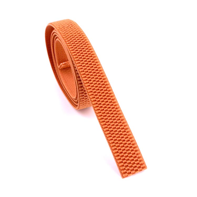 Bandes élastiques de 2CM de large en grains de maïs/accessoires de couture pour vêtements/bande élastique/bande de caoutchouc: orange