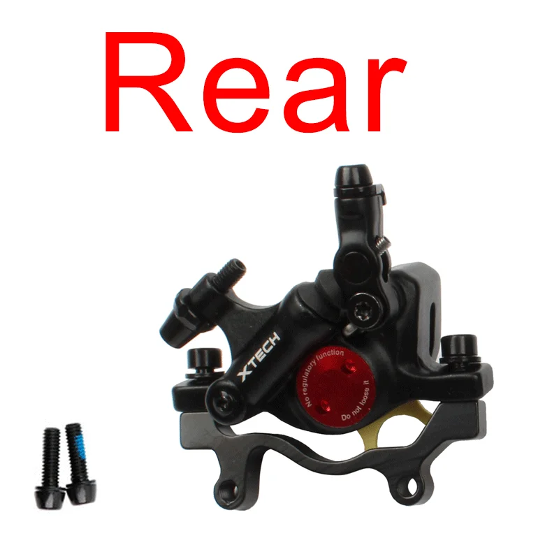 ZOOM XTECH HB100 Hydraulic brakes mtb Cable Pulling bicycle brake caliper Disc bike zoom brake for Xiaomi M365 Electric Scooter: WHITE