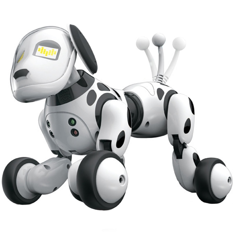 Smart robot hund 2.4g trådløs fjernbetjening børn legetøj intelligent talende robot hund legetøj elektronisk kæledyr fødselsdag: Default Title