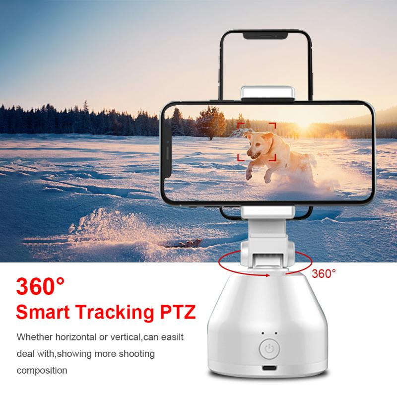 Souing 360 Draaibare Auto Gezicht Tracking Selfie Stok Object Tracking Houder Smart Ai Follow Up Shotting Selfie Gimbal Apai Genie