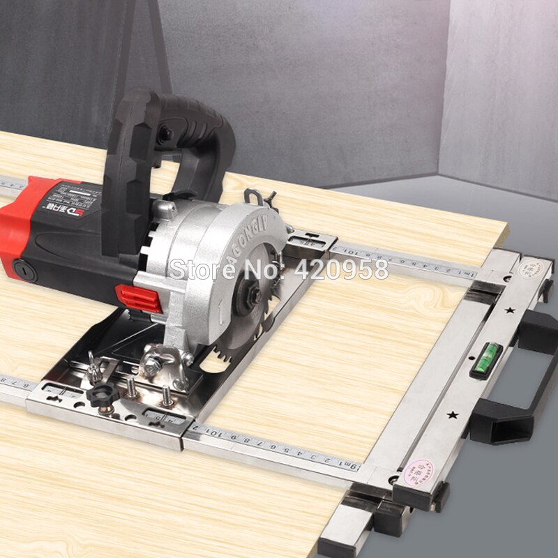 For 4/5/7 inches Electricity circular saw Multi-function cutting machine Hand Trimmer Machine Edge Guide Positioning Cutting boa