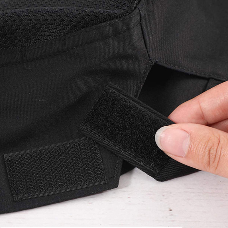 Kokkeluer til menn og kvinner kokkeluer til japansk koreansk matlaging, tykk, tynn nettflat lue til sushikelner