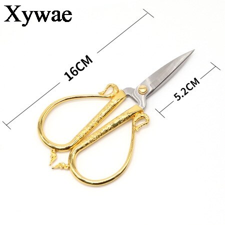 Tijeras clásicas de estilo Retro europeo, tijera antigua para costura artesanal, a medida, corte de papel, tijeras de costura bordada