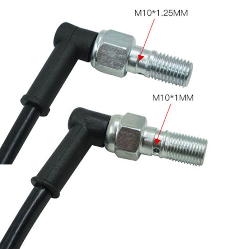 Interruptor de luz trasera de presión de freno hidráulico, accesorio de para Motocicleta, Perno