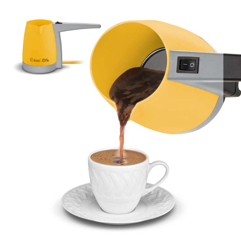 Turkish Coffee Machine Kiwi KCM 7510 Turkish Coffee Machine Electric Coffee Pot Mini water heater 220V