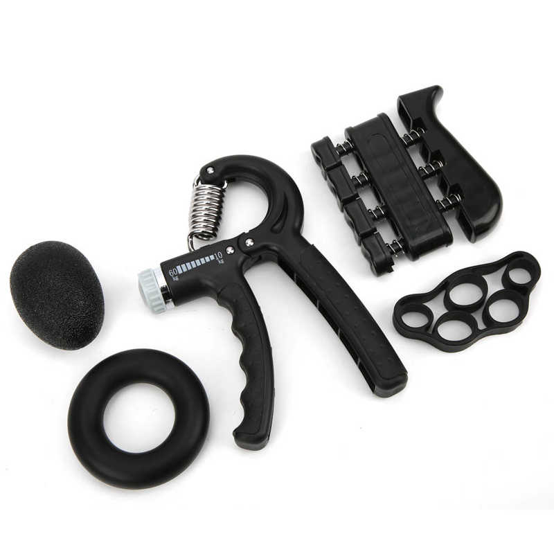 Finger Exerciser /Set Hand Grip Strengthener Set Finger Exerciser Stretcher Exercise Ball Equipment Finger Stretcher