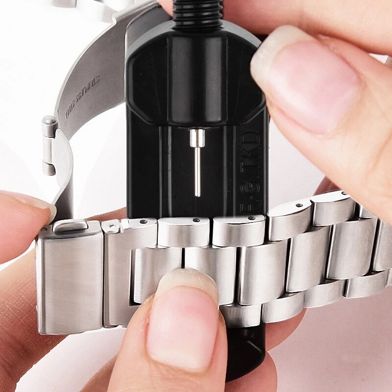 Watch Band Tool Voor Apple Horloge Samsung Fitbit Smart Horloge Reparatie Tool Kit Metalen Band Verstelbare Remover Link Accessoires
