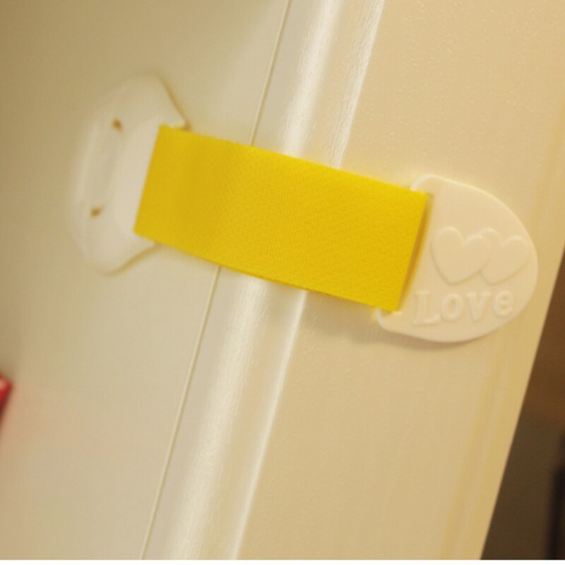1 Uds. Cerradura para niños, protección de puertas de bloqueo para niños, seguridad para niños, cierre de plástico, seguridad para bebés para cajones
