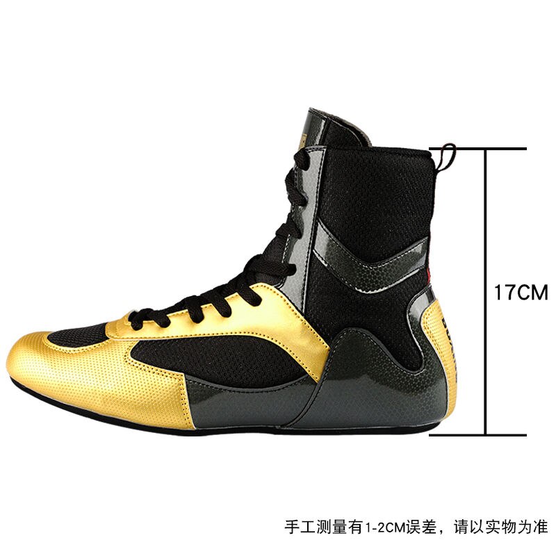 Boxing Shoes Men Breathable Boys Wrestling Shoe Non-Slip Wrestling Sneaker Mens Women Fiting Boxing Shoes: 7