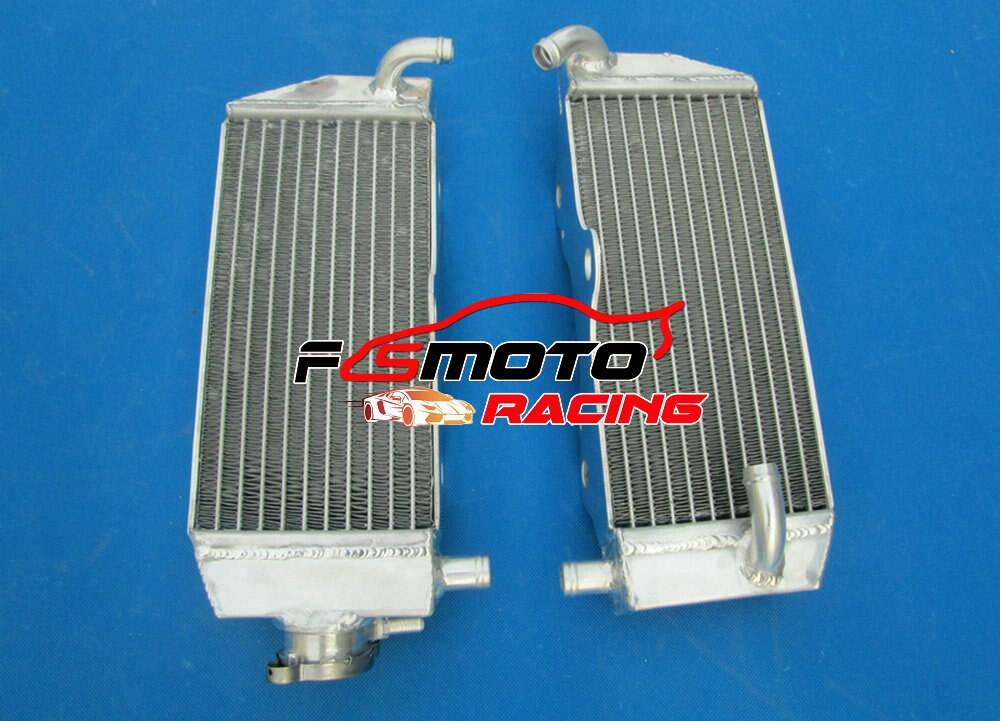 Aluminiumskøler til yamaha  yz125 yz 125 2002 2003 2004 125cc 2- takts venstre og højre side 02 03 04