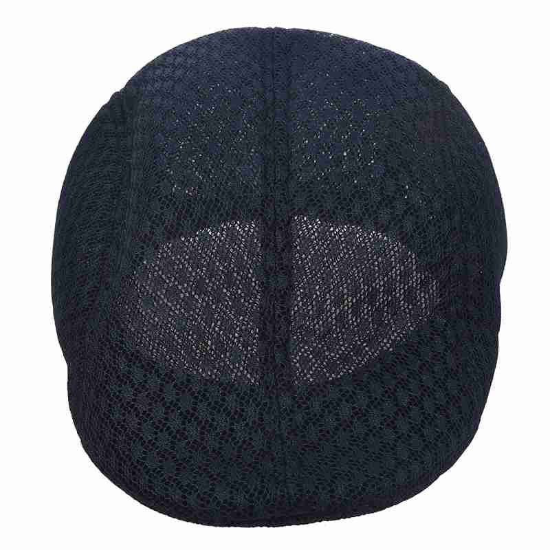 Mesh mens gatsby hat cabbie flat cap newsboy golf beret irish hatte rød