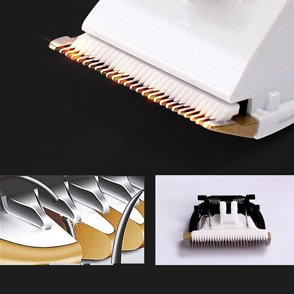 Electric Hair Trimmers For Men Kids Cordless Waterproof Beard Trimmer Quiet Home Haircut Clipper With Comb Hair Bib For House