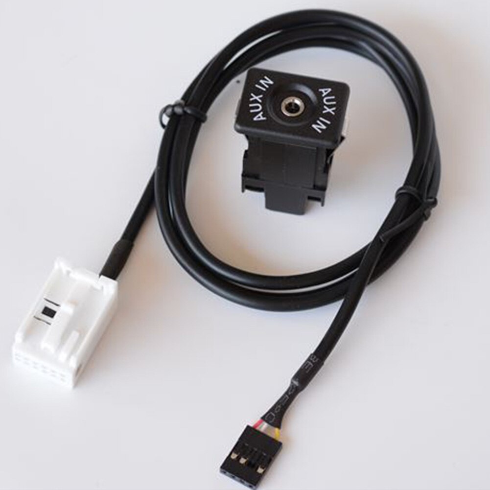 Prise de câble auxiliaire AUX pour BMW E39 E53 X5 E60 E61 E63 E64 E85 Z4 E83 X3 en matériaux de et durables