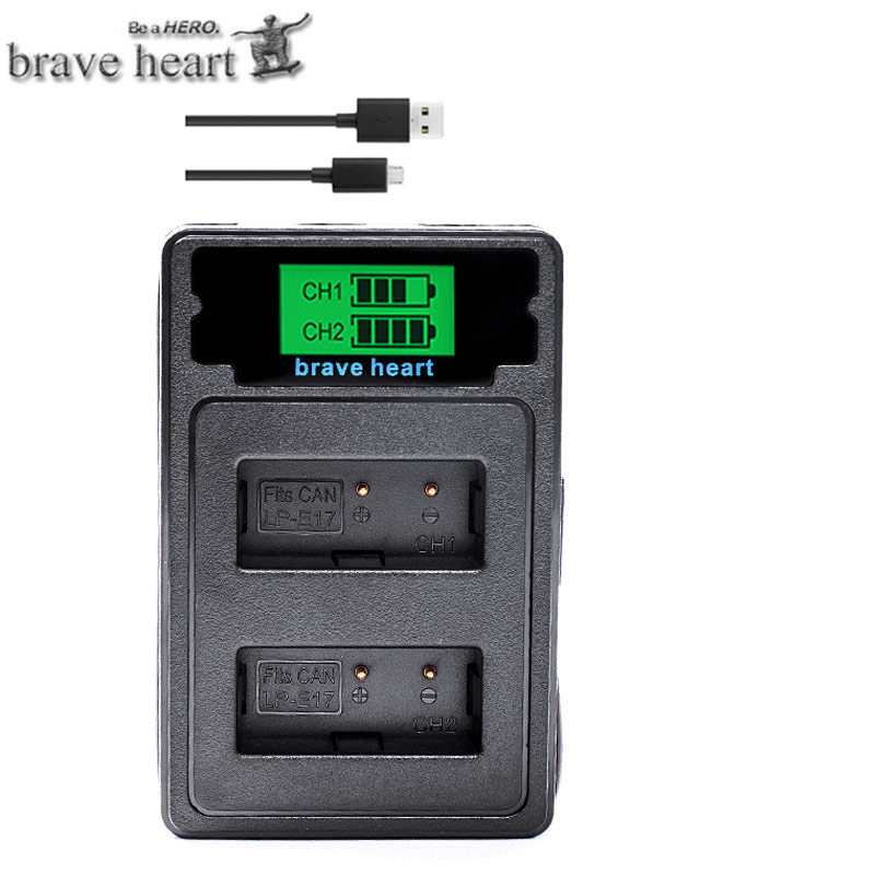 LP-E17 LP E17 LPE17 batería recargable de litio 1300mAh de batería de la cámara Digital Canon EOS M5 M6 200D T6I T6S 750D 760D 77D X8I: charger only