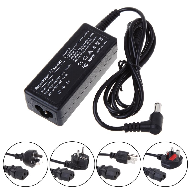 19V 2.1A AC DC Power Supply Charger Adapter Cord Converter For LG Monitor LCD TV