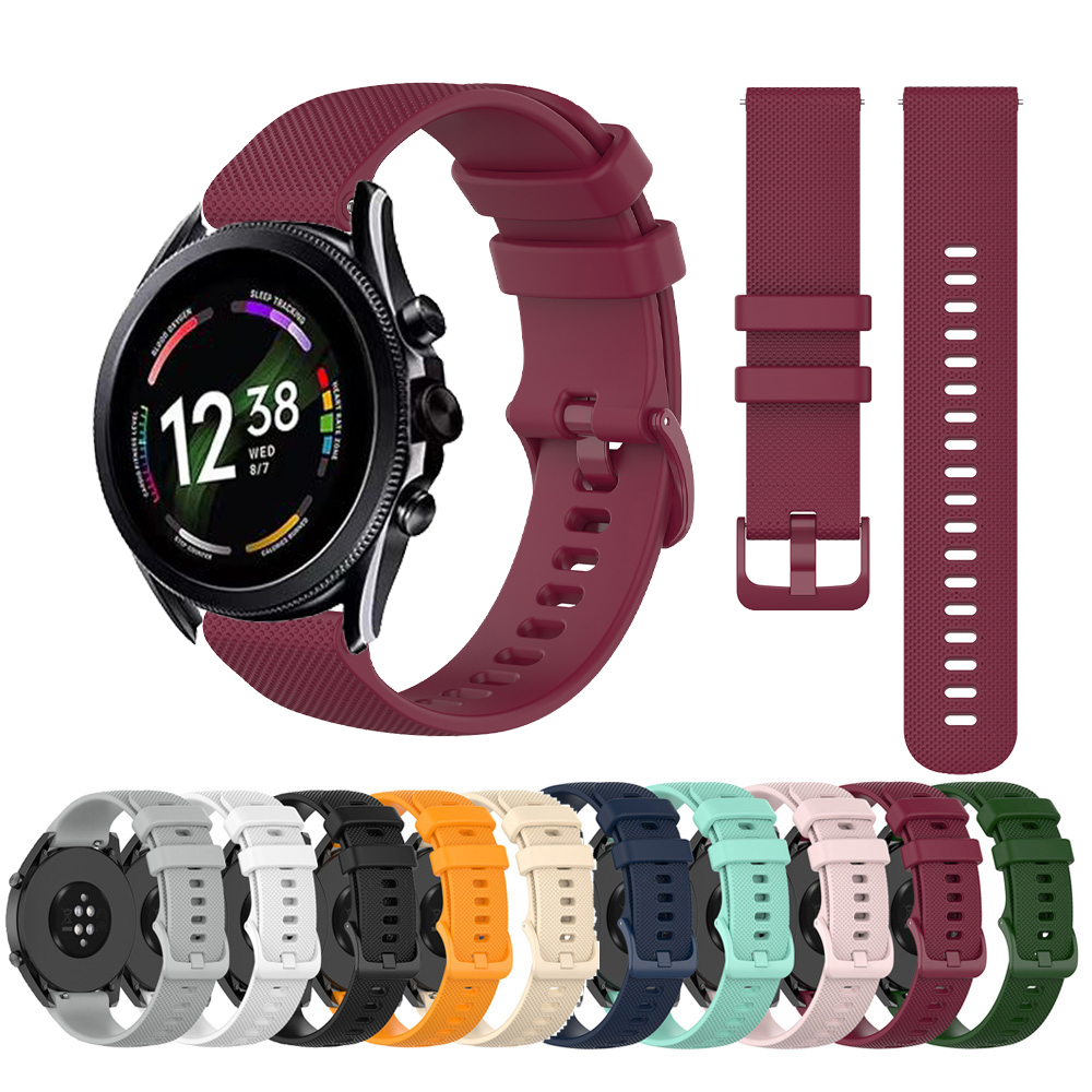 Bracelet en Silicone pour Fossil Gen 6 femmes 42mm Gen 5/5e hommes 44mm Ite 45mm Bracelet de montre 22mm 20mm 18mm Bracelet de remplacement