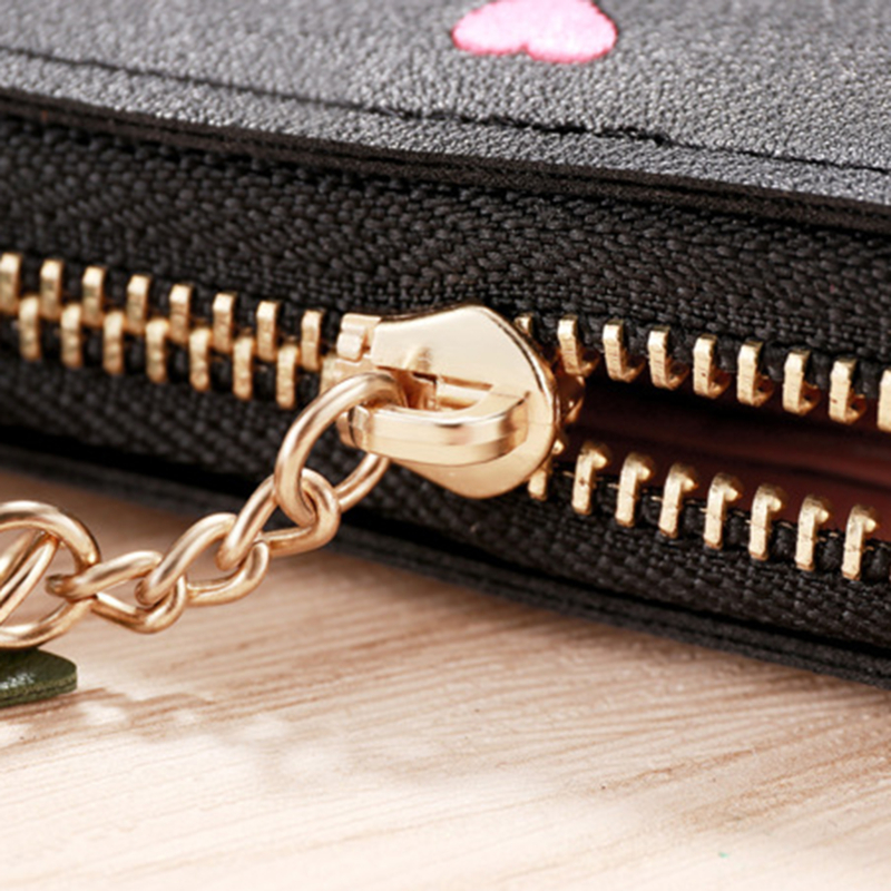 Women Small Wallet Ladies Mini Tassel Wallet Cute Girl Short Zipper Lovely Pu Leather Coin Purse Female Hand Wallet Cartera