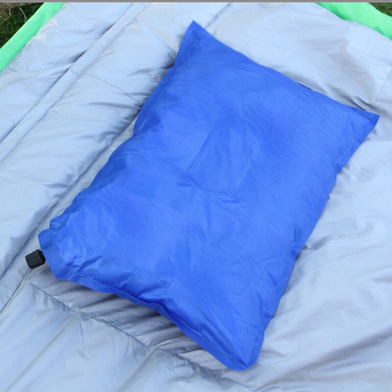 Bærbar udendørs camping sovepose oppustelig pude campingbil fly rejse pad pad blød pude til at sove og slappe af