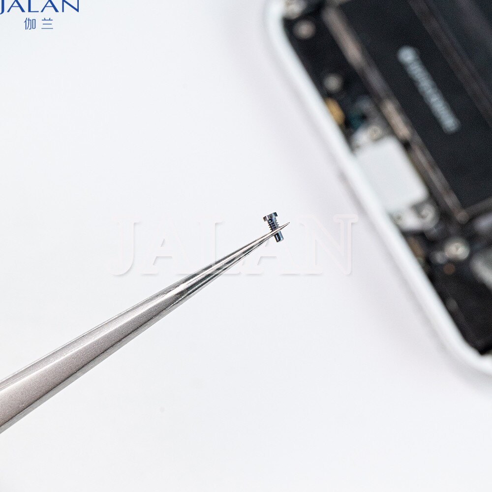 Pinzas de MEDA-IEDA QIANLI BZ-A2 para reparación de teléfonos móviles pinzas de acero inoxidable de precisión no magiético y a prueba de ácido