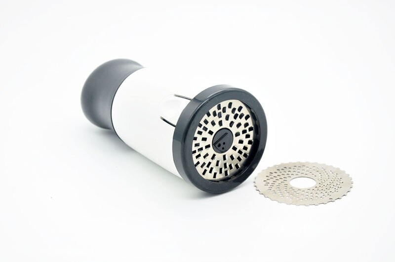 ABS-Stainless Steel Cheese Grater 2 Pattern Blade Kitchen Gadgets Chocolate Grater DIY Butter Food Mill Cheese Grater Slicer