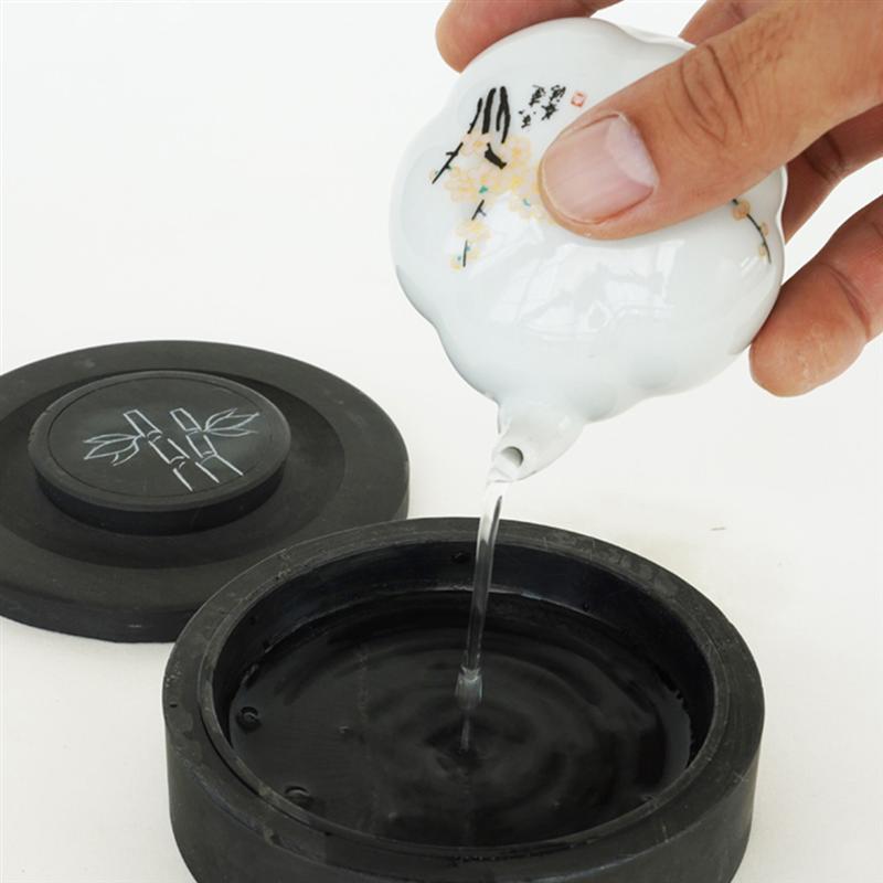 1PC Durable Porcelain Water Dropper Ink Water Container for Calligraphy and Painting