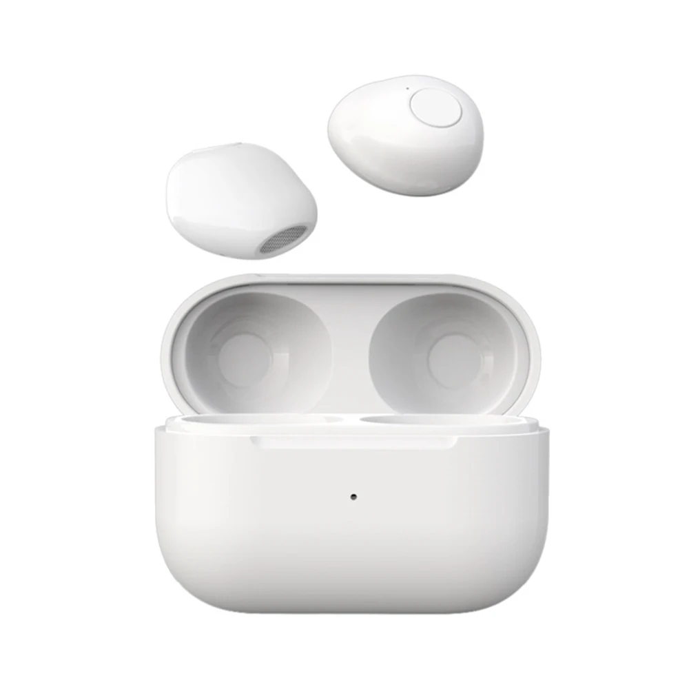 BT 5.2 Kabelloses Bluetooth-Headset, ergonomische Geräuschunterdrückung, keine Verzögerung, USB-Aufladung, In-Ear-Sport-Headset, englische Aufforderung der Stimme