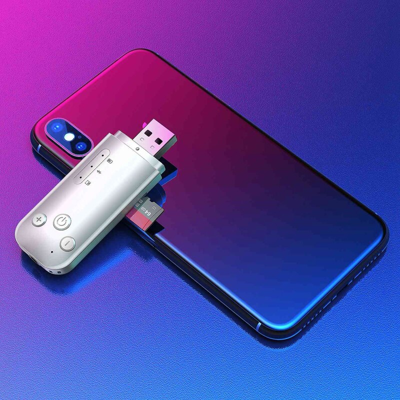 Usb 1 6 in -adapter, draadloze bluetooth 2 in 1 o ontvanger/zender (wit)