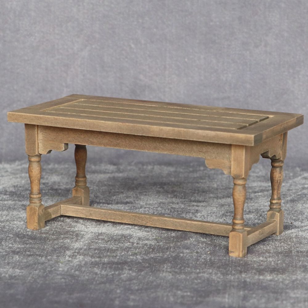 1/12 Puppenhaus Mini Holz Couch tisch Wohnzimmer Miniatur Simulation Tisch Möbel Spielzeug Puppenhaus Dekoration Zubehör: Freier Raum