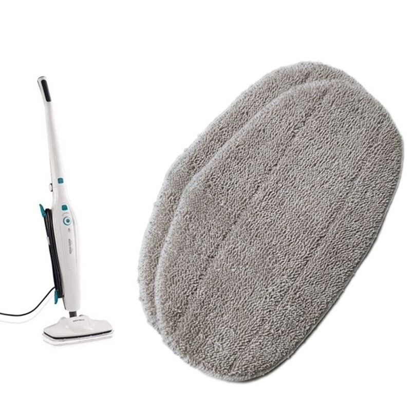 Dampmoppduk mikrofiber mopphode tilbehør mopp erstatningsklut til leifheit ren tenso dampmopp , 6 stk